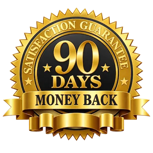 Vital Flush 90-day money-back guarantee